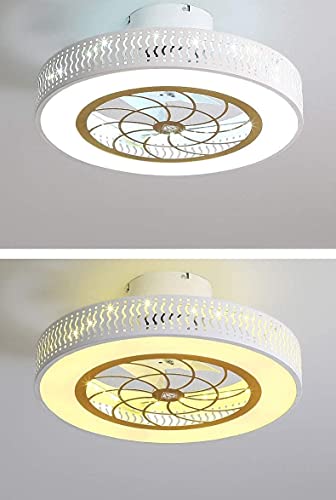 Plafonnier pour ventilateur invisible avec télécommande pour salon - 7
