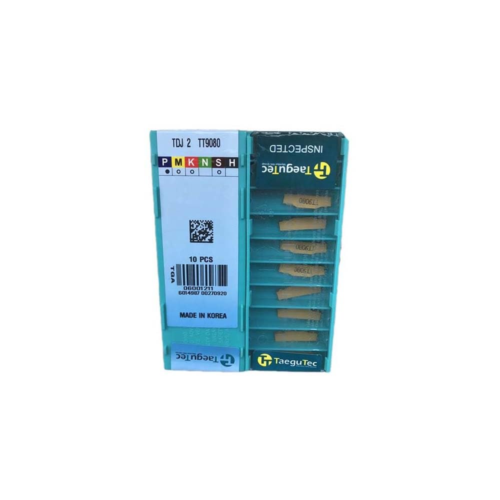 TaeguTec 100% Original TDC 2 TDC-2 TT9080 Groove Insert