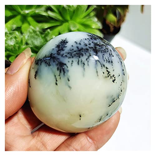 Ópalo dendrítico natural de colección JCAKES piedra áspera con inclusiones 6