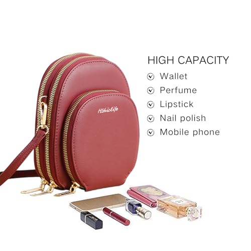Image of Small Crossbody Bags for Women Trendy Cell Phone Purse Wallet