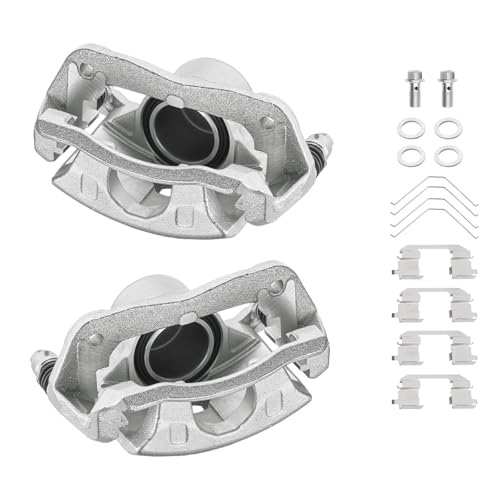 Image of BDFHYK 19-B2663 19-B2662 Front Disc Brake Caliper Assembly Compatible with Honda CR-V Element 2002-2011 2.4L L4, Gas 2pcs