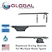 Global Pool Products 8' Sand Diving Board Replacement for Inground Swimming Pools GPP-DB-GX8-S