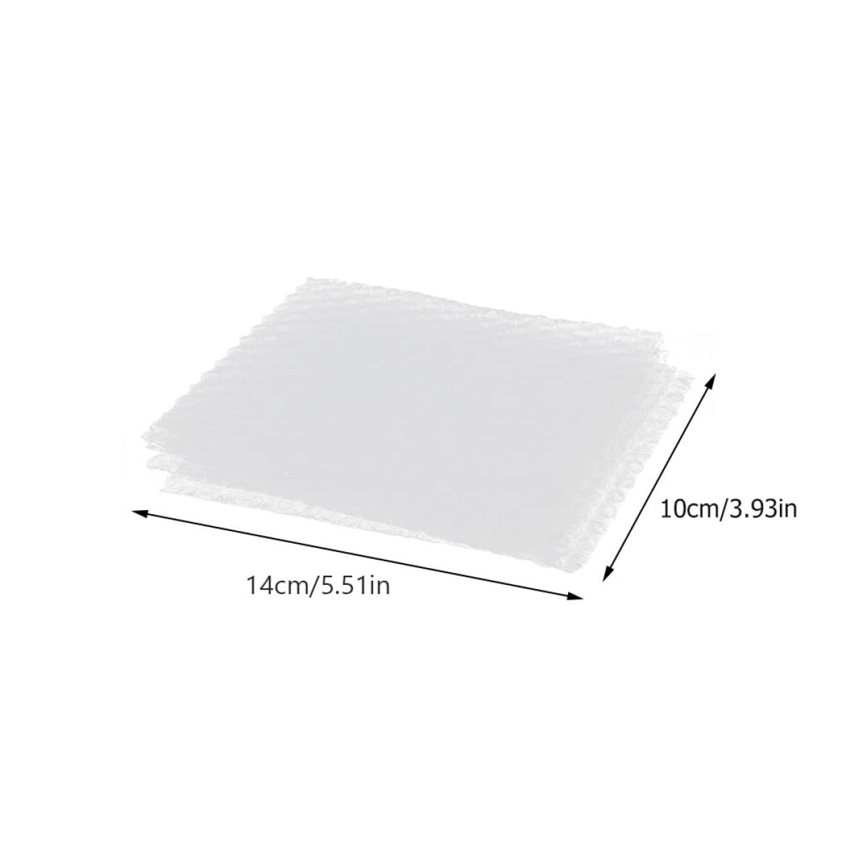 DIKACA 200 Pièces Sachet Film Double Face Auto- Joint Sachets à