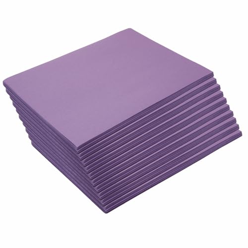 Colorations 9 x 12 Mediumweight Violet Construction Paper - 500 sheets Bulk Pack Art Paper Arts and Crafts School Supplies Drawing Coloring Painting 3D Art Paper