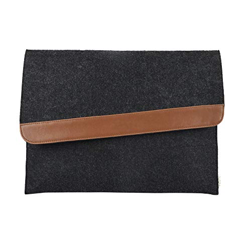 Image of OON Felt Laptop Sleeve - Sleek 13 Inch Black,OLS 34-B02-13