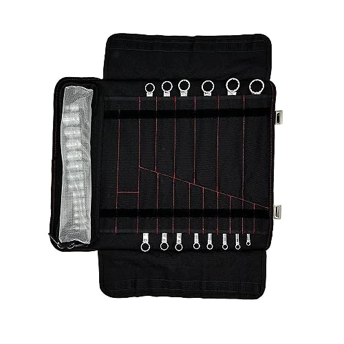 Image of SR1 Performance Boxo USA 28 Piece SAE Tool Roll - Compact Tool Kit Pairs with BoxoUSA or KOH Tool Bag