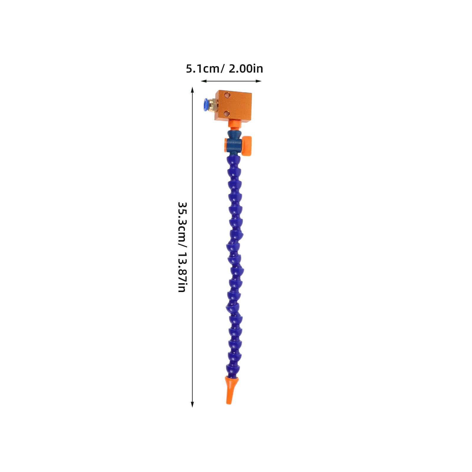 Buse de Refroidissement Flux D'air Puissant en Plastique Installation Rapide et Machine-outil Cnc Adaptée la Découpe de Métal Perçage