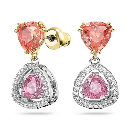 Swarovski Millenia Earrings, Multicolored, Mixed metal finish2