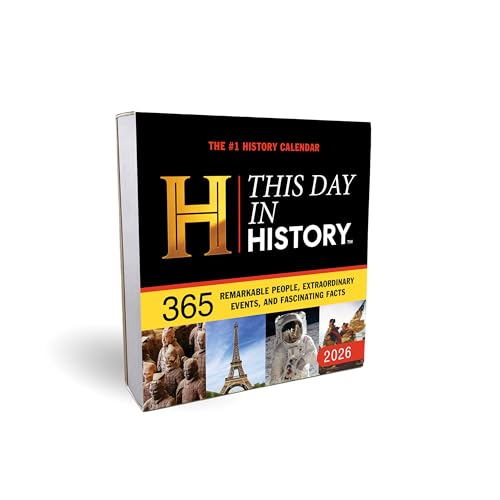 2026 History Channel This Day in History Boxed Calendar: 365