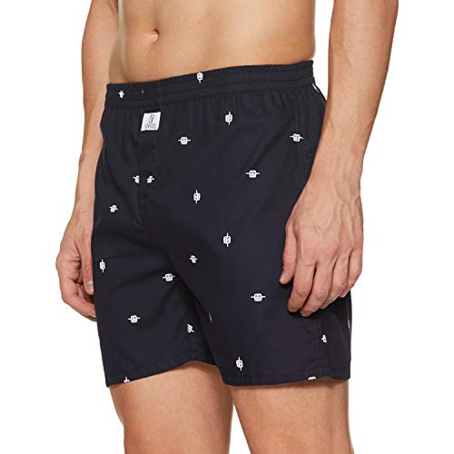 Image of Longies Men's Cotton Printed Regular Boxer Shorts