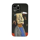 Lekihan for iPhone 14 Pro Max Case for Men Boy Women Cool Funny BoJack Cartoon Horseman Character Design Soft Silicone Protective Case Cover 6.7 inch (for iPhone 14 pro max)
