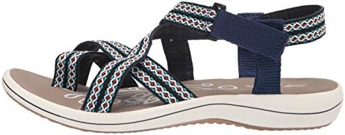 Easy Street Women's Sport Sandal, Navy, 10 Wide | Image 7