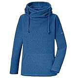 gewalkte jacken damen Kängurutaschen Mufflon Sina, arctic, Größe M