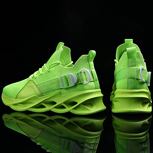 YSMIIH Men Athletic Sport Running Walking Shoes Blade Mesh Breathable Sneakers Comfort Athletic4