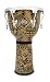 Latin Percussion Aspire Bowl-Shaped Djembe, Serengeti