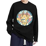 [ZQMBSJ] 長袖Tシャツ 妖怪ウォッチ S-3XL 大きいサイズ カジュアル トップス てぃーしゃつ ティシャツ 春 秋 冬 おしゃれ メンズ レディース 男女兼用