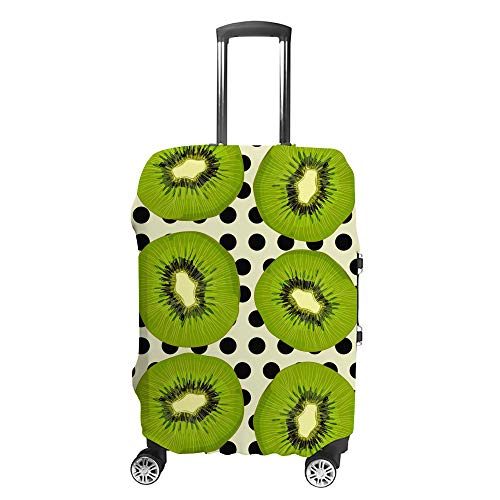 Housse pour bagages lavable en fibre de polyester élastique durable