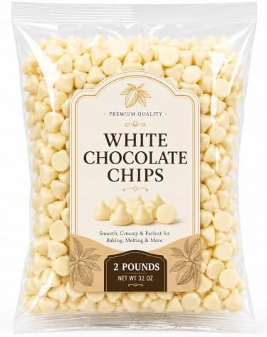 Premium White Chocolate Baking Chips - 1