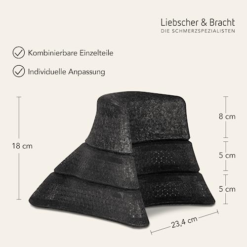 Liebscher & Bracht Original Nackenretter – Nackenstrecker zur Unterstützung bei Migräne, Schwindel, Nacken- & Kopfschmerzen – Nackendehner inkl. Übungen in der App – Made in Germany