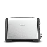 Breville the 'A Bit More' Plus 2-Slice Toaster, Brushed Stainless Steel, BTA435BSS