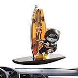 Décoration Tableau de Bord Polyvalente: Ces figurines de tableau de bord présentent un design d'accessoire de voiture épuré aux tons de couleurs douces, s'intégrant harmonieusement à tout intérieur de voiture pour élever l'esthétique automobile. Elles créent un environnement visuellement agréable pour le conducteur et les passagers pendant les voyages, en rehaussant la décoration intérieure et l'ambiance de conduite avec des accessoires de voiture élégants et fonctionnels.