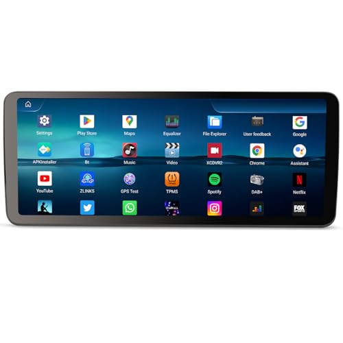 12.3-inch 8+128GB Car Radio Android 14 for Mercedes Benz C Class W205 GLC Class X253 C253 NTG 5.0 Wireless Carplay IPS WiFi DAB+ DSP Android Auto Bluetooth 5.1 Touchscreen Canbus