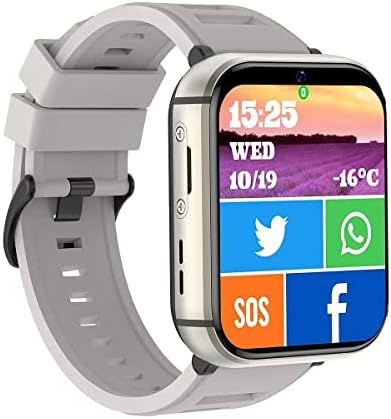 Rainbuvvy 4G LTE Smart Watch with Android 9.0 Phone MTK6761 8 Core 