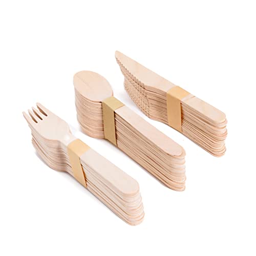 150 Pcs Palm Leaf Disposable Dinnerware Set - Eco Friendly Disposable Plates, And Cutlery Set - 25 Plates, 25 Cups, 25 Cutlery, 25 Paper Napkins, 100% Biodegradable Compostable Plates Utensil Set #TOP5