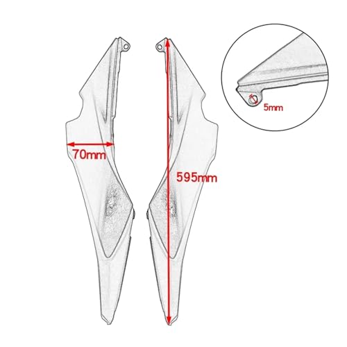 Cache selle passager Ninja 650 pour sorties moto Kawasaki Z650
