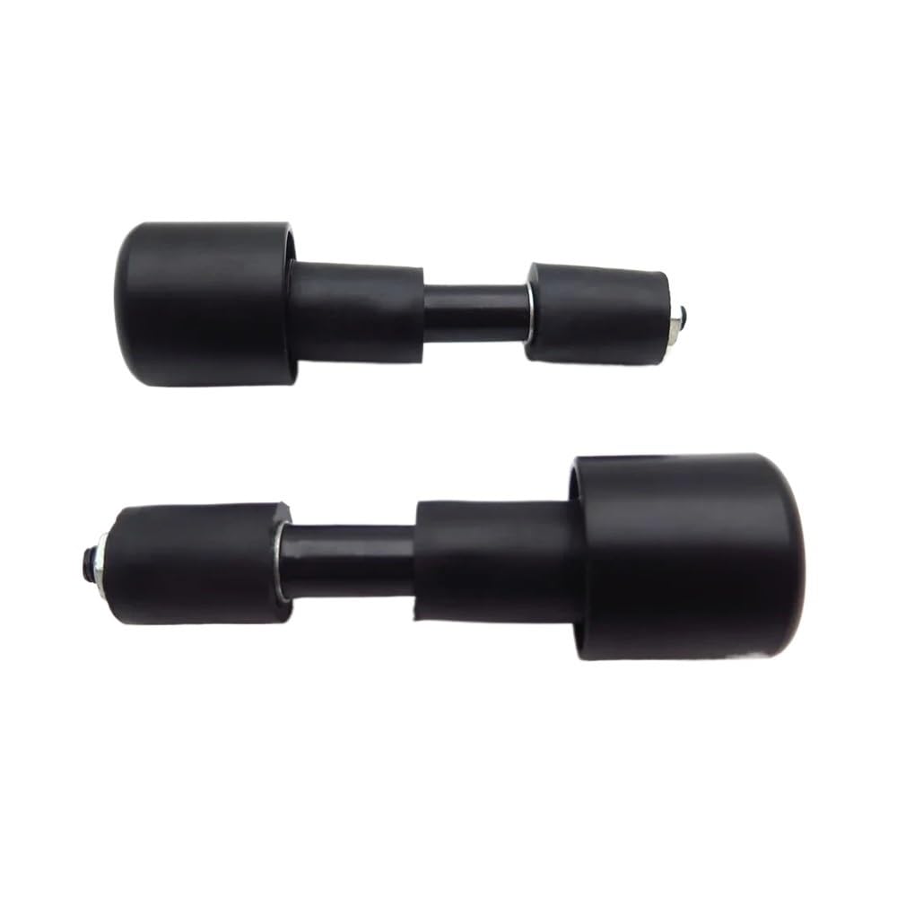 Ricambi per motociclette, tappi terminali per manubrio antivibrazioni da 22 mm, neri