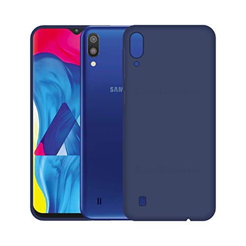 Image of Case Creation Luxurious OG Series for Samsung Galaxy M10 Case Cover,Anti-Dirty Slim Case Frosted Matte Cute Candy TPU Raised Bezel (Splash of Color) Back Cover for Samsung M10 -Navy Blue