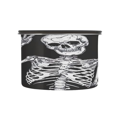 Contenedor hermético de acero para café Qilmy 30oz miniatura 2
