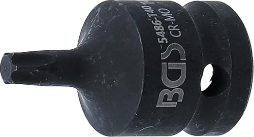 Bgs 5486-T40 Punta De Vaso De Impacto Entrada 12,5 Mm 1 2 Perfil En T Para Torx T40