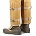 QOGIR Snake Chaps 3 Pack, Snake Guard Gaiters for Briar-Proof Upland Hunting Chap, Waterproof Brush Protector Chaps, Hunting Gaiters with Full Protection for Legs from Snake Bites & Thorns (Camo)