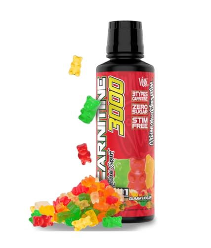 L-Carnitine 3000 Liquid | 3000 mg Carnitine Supplement | Zero Calorie Zero Sugar Keto Friendly for