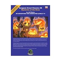 Dungeon Crawl Classics #8: Mysteries of the Drow 0975415603 Book Cover