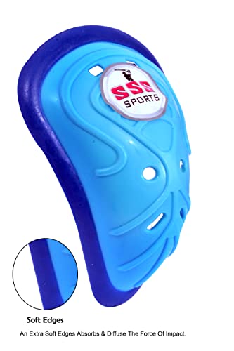 Image of SSS Octopus Abdominal Guard with Extra Soft Rubber Pad (Size & Colour Choice) (Youth, Blue)