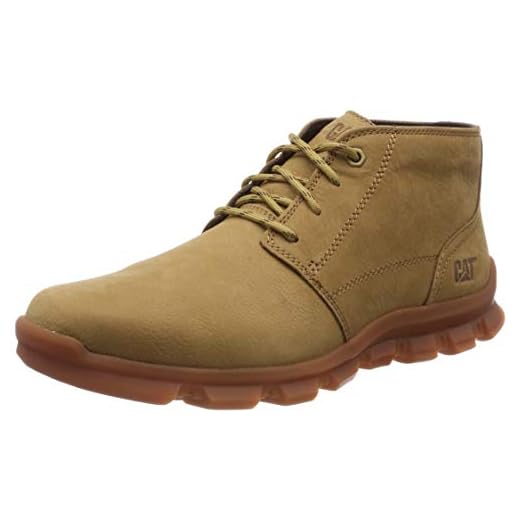 Caterpillar Prepense, Botas Chukka para Hombre, Marrón (Sand Light Brown), 41 EU
