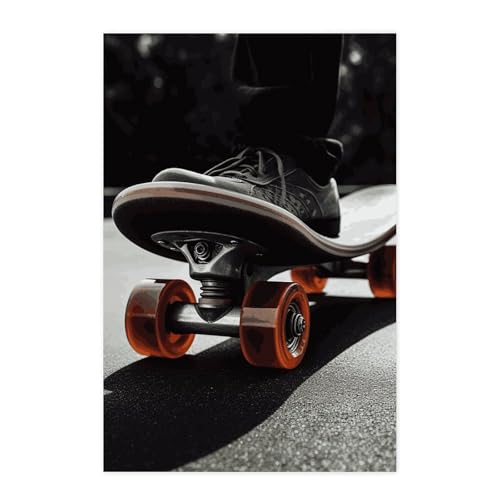 Affiches murales vintage de skateboard BVNMT pour deco chambre