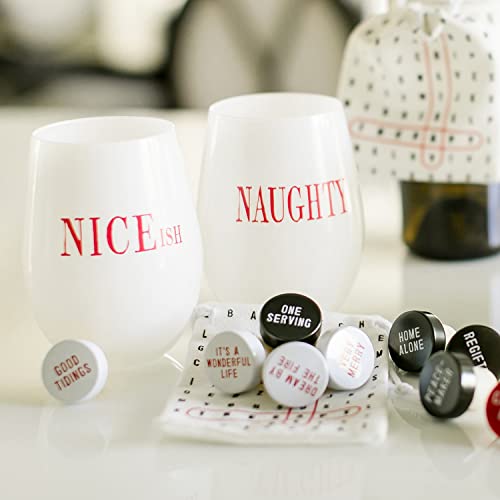 Tapones para vino F2F Holiday Therapy, el detalle perfecto de 4 unidades para amantes del vino 6