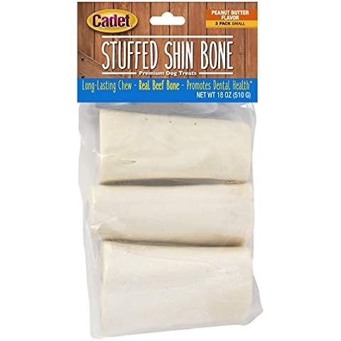 Cadet Stuffed Shin Bones - Peanut Butter Cover
