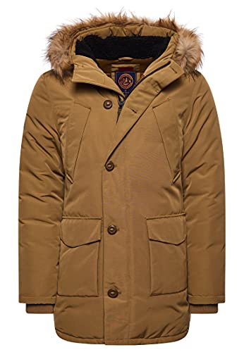 Image of Superdry Men's Everest Parka, Camel, XL