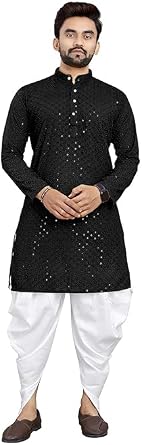 Tradition Mens Kurta With Dhoti Set for Classic Ethnic Style