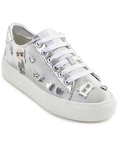 Image of Karl Lagerfeld Women's Cate Pins Lace Up Sneaker