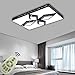 Produktbild MIWOOHO Deckenleuchte 72W Dimmbar LED Deckenlampe Wohnzimmer Lampe Modern Deckenleuchten Kueche Badezimmer Flur Schlafzimmer [Energieklasse A++]