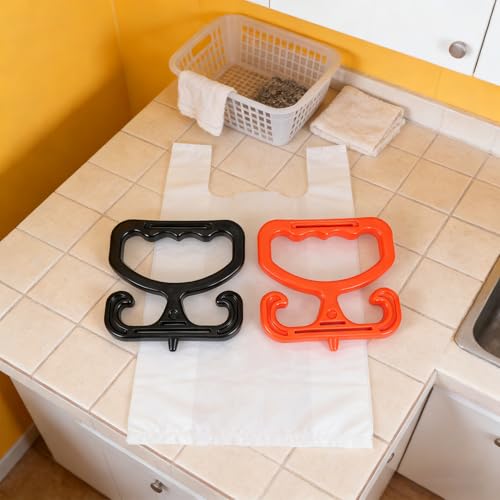 Support pour paquet d'épicerie réutilisable et ergonomique - Solution transport sans douleur