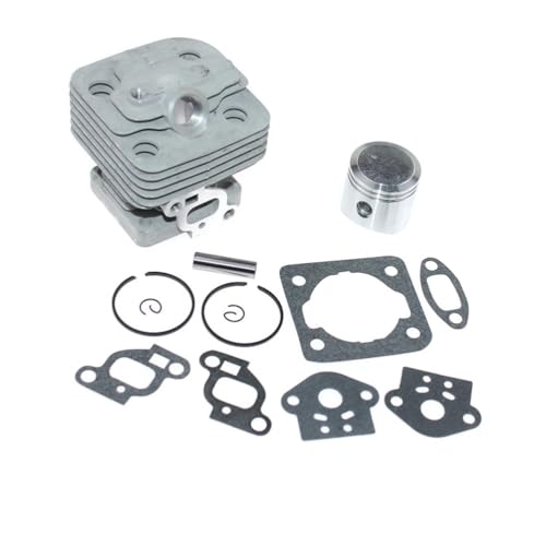 WYQOZABP Kit Cylindre-Piston adapté for Echo PB-260I PB-260L PB-261L PE-260 PE-261 EDR-260 SRM-260S SRM-260SB SRM-260U SRM-261 SRM-261T