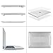 MOSISO Compatible with MacBook Pro 13 inch Case M2 2025, 2024, 2023, 2022-2016 A2338 M1 A2251 A2289 A2159 A1989 A1708 A1706 with/Without Touch Bar, Plastic Hard Shell&Screen Protector, Crystal Clear