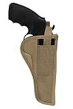 Barsony Desert Sand OWB Holster for 6' Revolvers Ruger GP100 Right