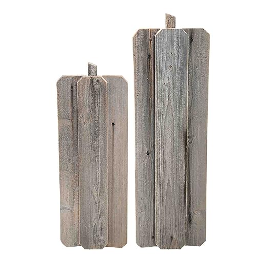 Rockin' Wood Blank Pumpkin Signs for fall porch decor -